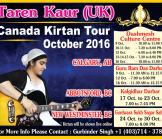 Bibi Taren Kaur (UK) - Canada Tour 2016