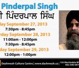 Bhai Pinderpal Singh Jee - Katha Sept 27 till Sept 29